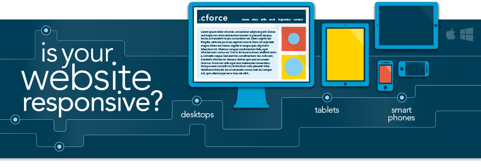 Responsive website | Web design | Wiltshire - Marlborough | .cforce
